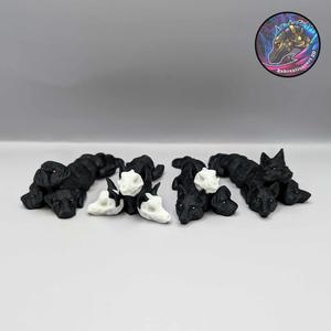 Baby Flexi Cerberus Keychain