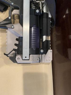 Piranha muzzle fix and P4 jaw with rail