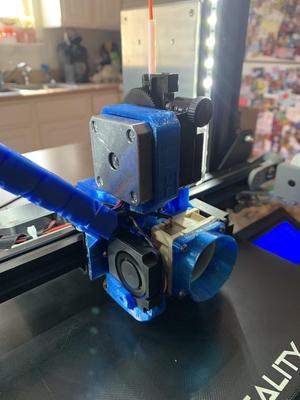 E3D Titan Mount for Hydra Cooling Duct