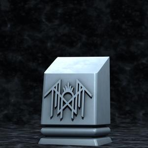Sleep Token plinth, fan art