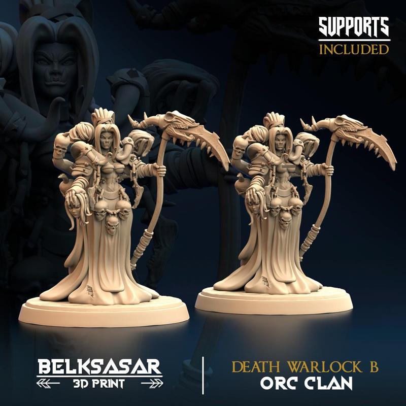 Orc - Death Warlock B All Variants