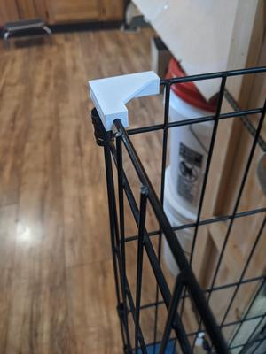 Cage Corner Bracket Reinforced