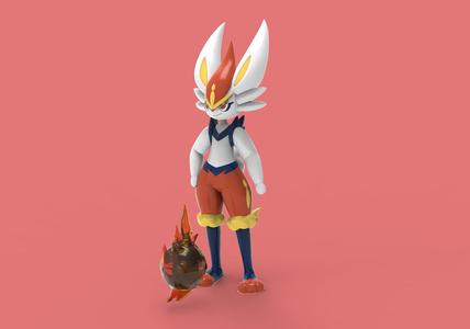 #0815 Cinderace - Pokemon