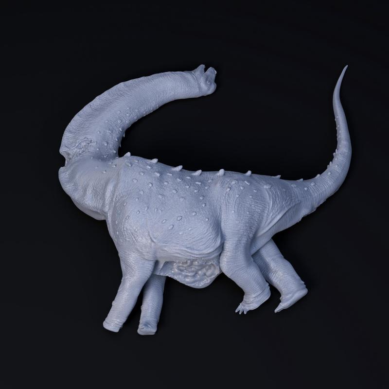 Magyarosaurus dead 1-35 scale pre-supported dinosaur sauropod