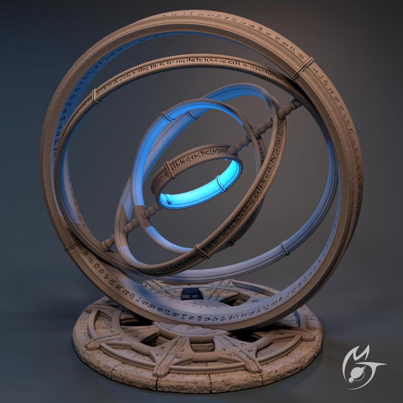 Wizard Tower Arcane Portal & Cage