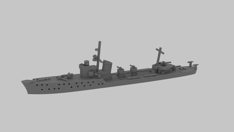 WW2 Regia Marina Spica class Torpedo boat multiple scales