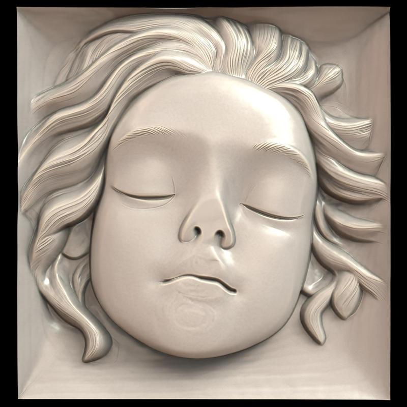 3D Model STL File for CNC Router/Laser & 3D Printer A Doll that Always Appears in the Bed of Whoever Finds It 1