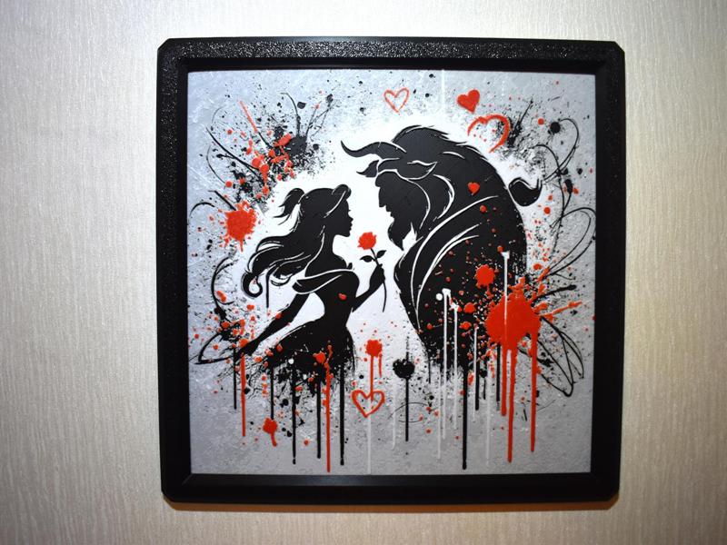 Beauty and the Beast Hueforge