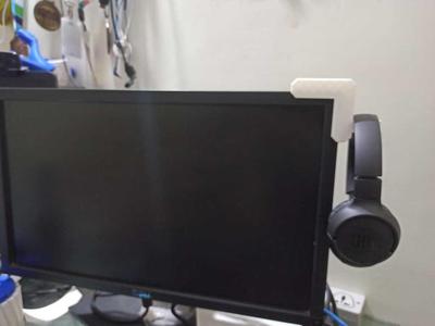 Headphone Stand (On Monitor)