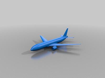 Rc Boeing 777-200 EDF  work still in progress