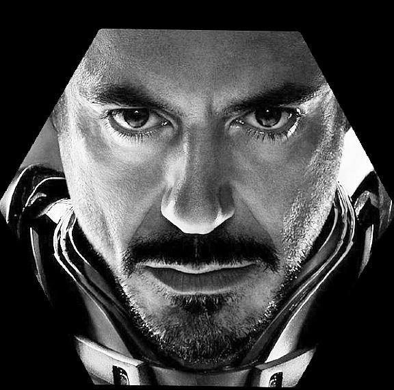 Ironman Downey JR 3d Picture Frige magnet