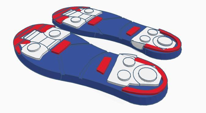 Spider-Man PS4 Advanced suit soles