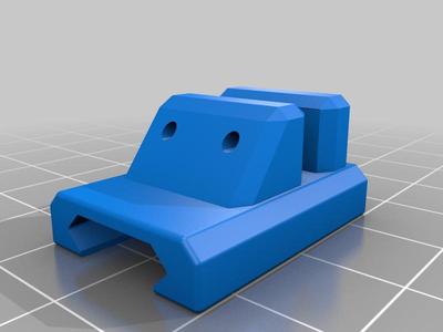 Modified Airsoft Picatinny Red Dot Sight Protector