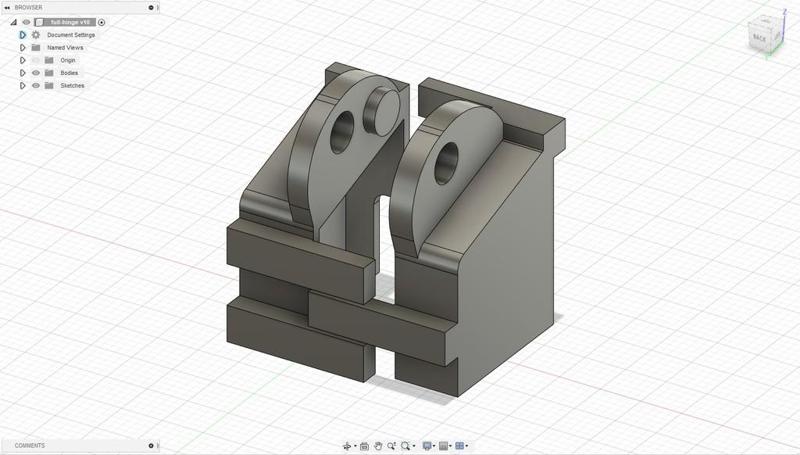 Audi A7 A6 hinge fix