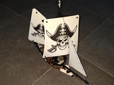 L.ego 6271-1 from Imperial Flagship to Pirate ship