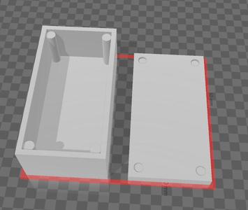Closure box with magnets
