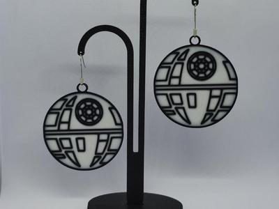 Death Star Earrings