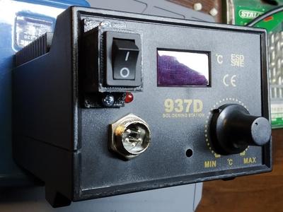WEP937D front switch solder station