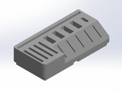 Remixed USB Holder for Gridfinity