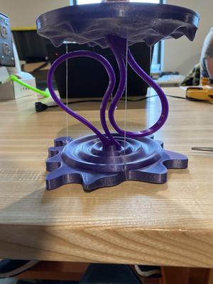 Purple Rain Tensegrity