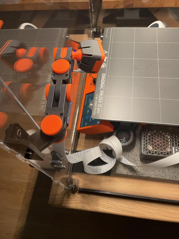 Brackets for Tukkari enclosure