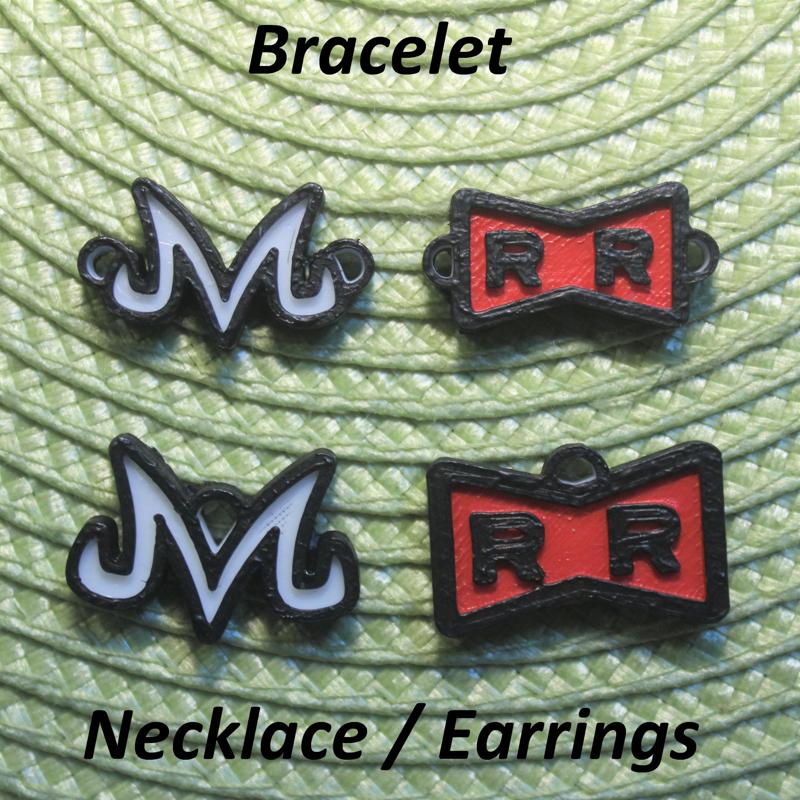 4 Dragon Ball Z #3 Necklaces, Bracelets, Earrings, Jewelry