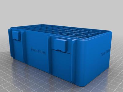 7mm RUM, Double Latch Modular Ammo Box