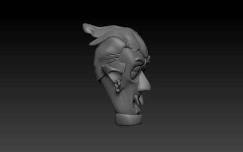 vampire head
