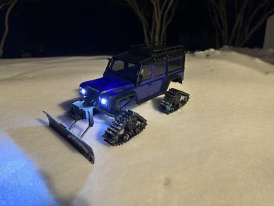 Traxxas TRX4m snow plow