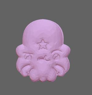 Lump Adventure Girl Bath Bomb, Solid Model for Vacuum forming, Silicone mold making,