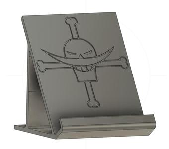 One piece tablet stand