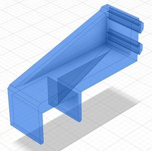 Support for Frame, goes to V slot Aluminium