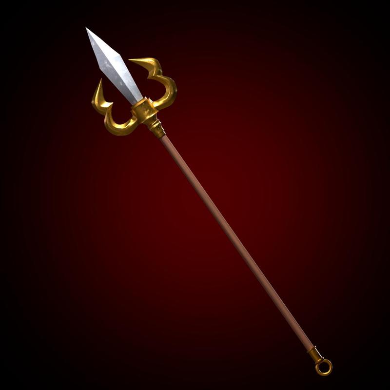 SUKUNA'S CURSED WEAPON HITEN – 3D MODEL (1:1)