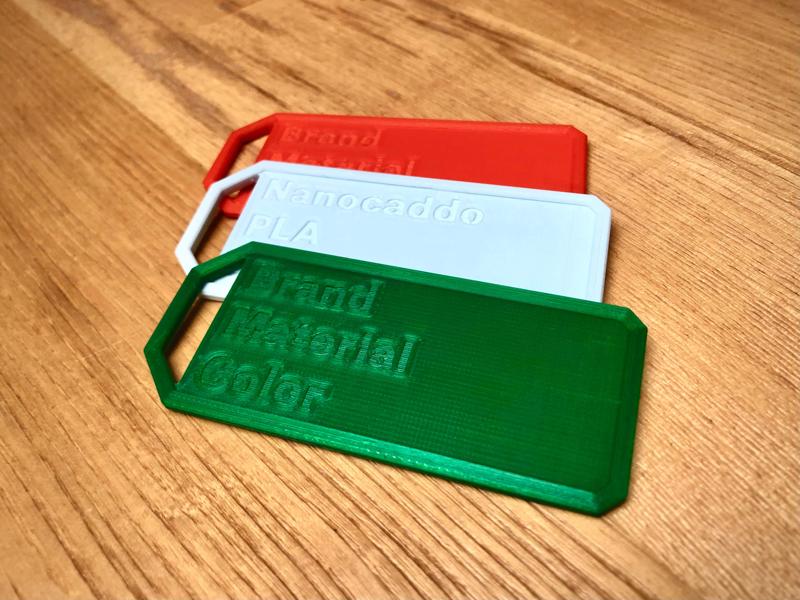 Customizable Filament Sample