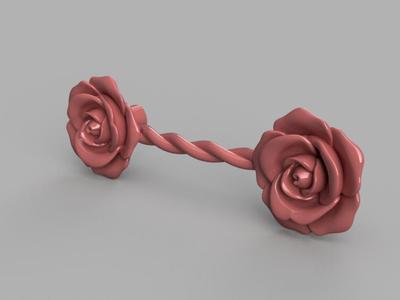 Rose Cabinet Handle