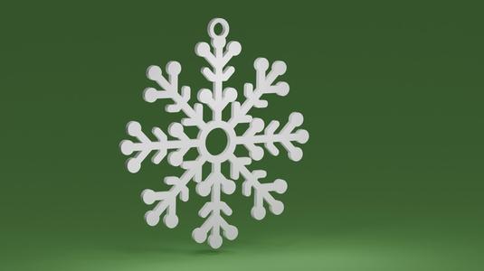 Snowflake 07 (Christmas tree ornament)
