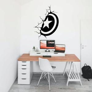 CAPTAIN AMERICA SHIELD PARTS WALL DECORATION