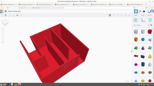 simple hamster maze