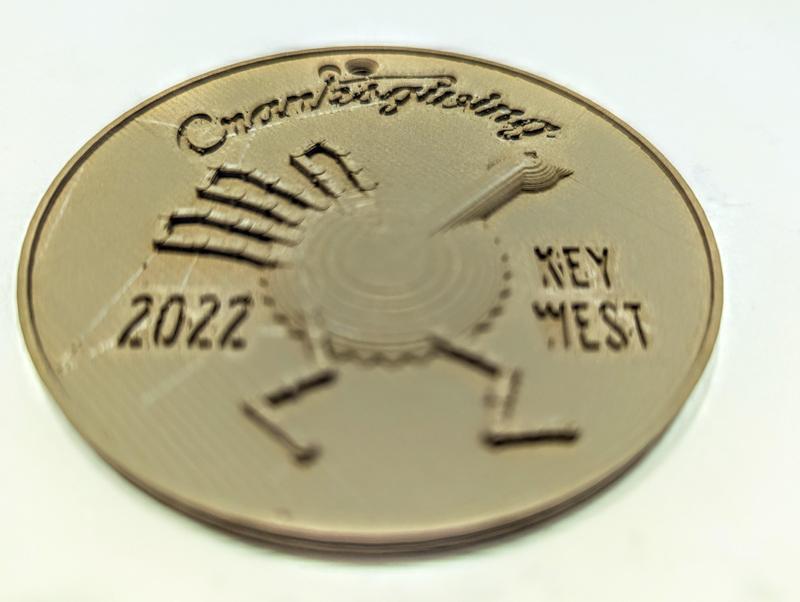 Cranksgiving Award Medal