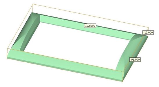 Frame for 100x70