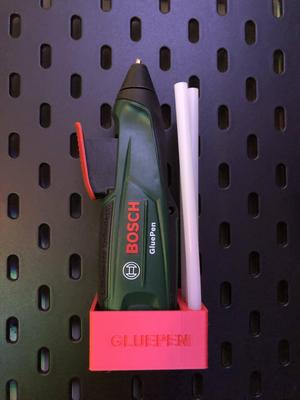 Skadis Bosch Gluepen with 4 Sticks / easy-to-print