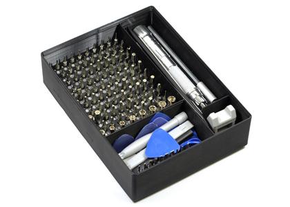Gridfinity Stackable Precision Screwdriver Set Organizer
