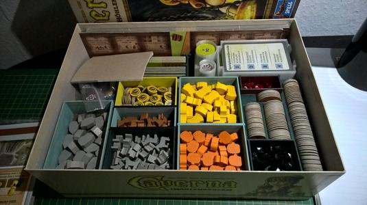 Inlay for Caverna