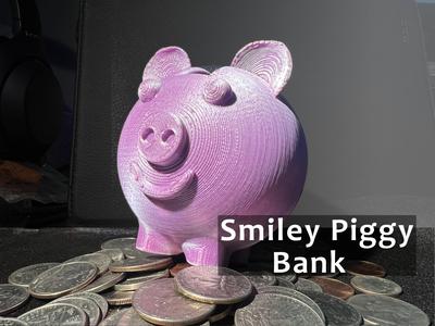 Smiley Piggy Bank