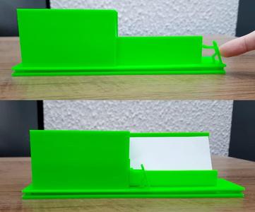 Interactive Card Holder