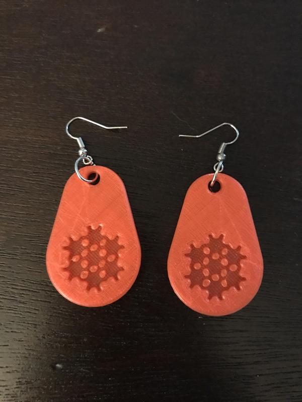 Gear Earrings