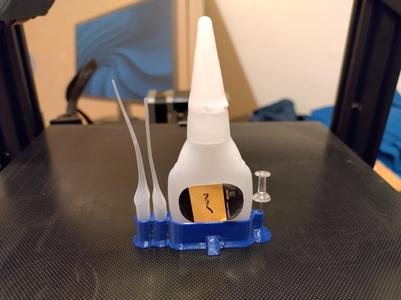 Super glue stand