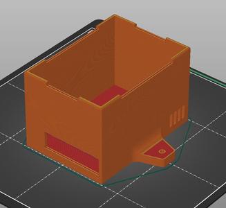 Wall Mounted Arduino Housing with LCD and Switch