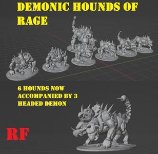 demonic sulfur hounds