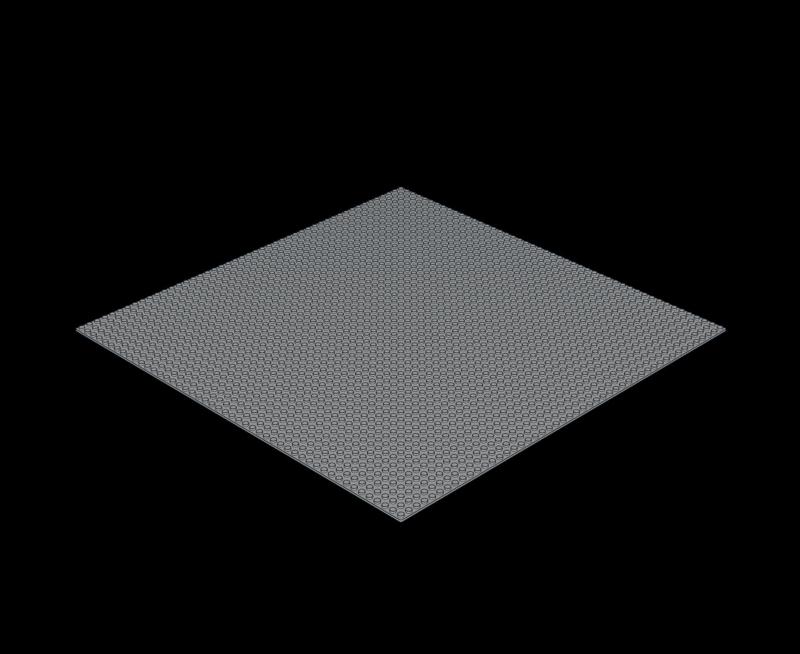 Lego Compatible (4186.dat) Baseplate 48 x 48